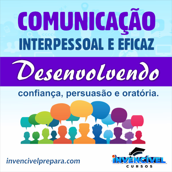 Brinde #3Curso Comunicação Interpessoal  De R$ 59,00 por R$ 0,00